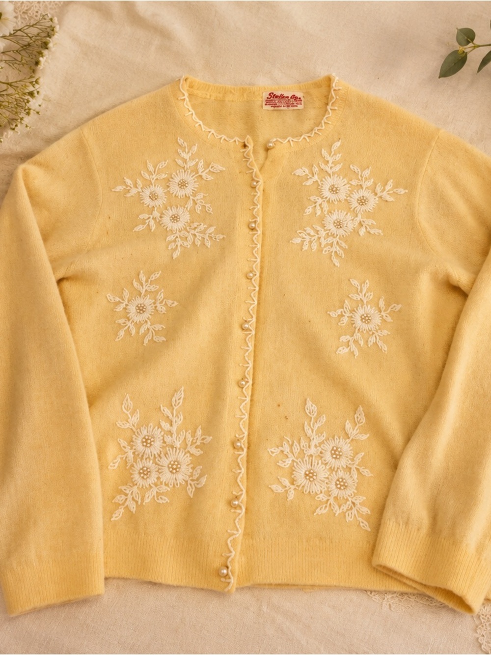 Vintage beaded cardigan